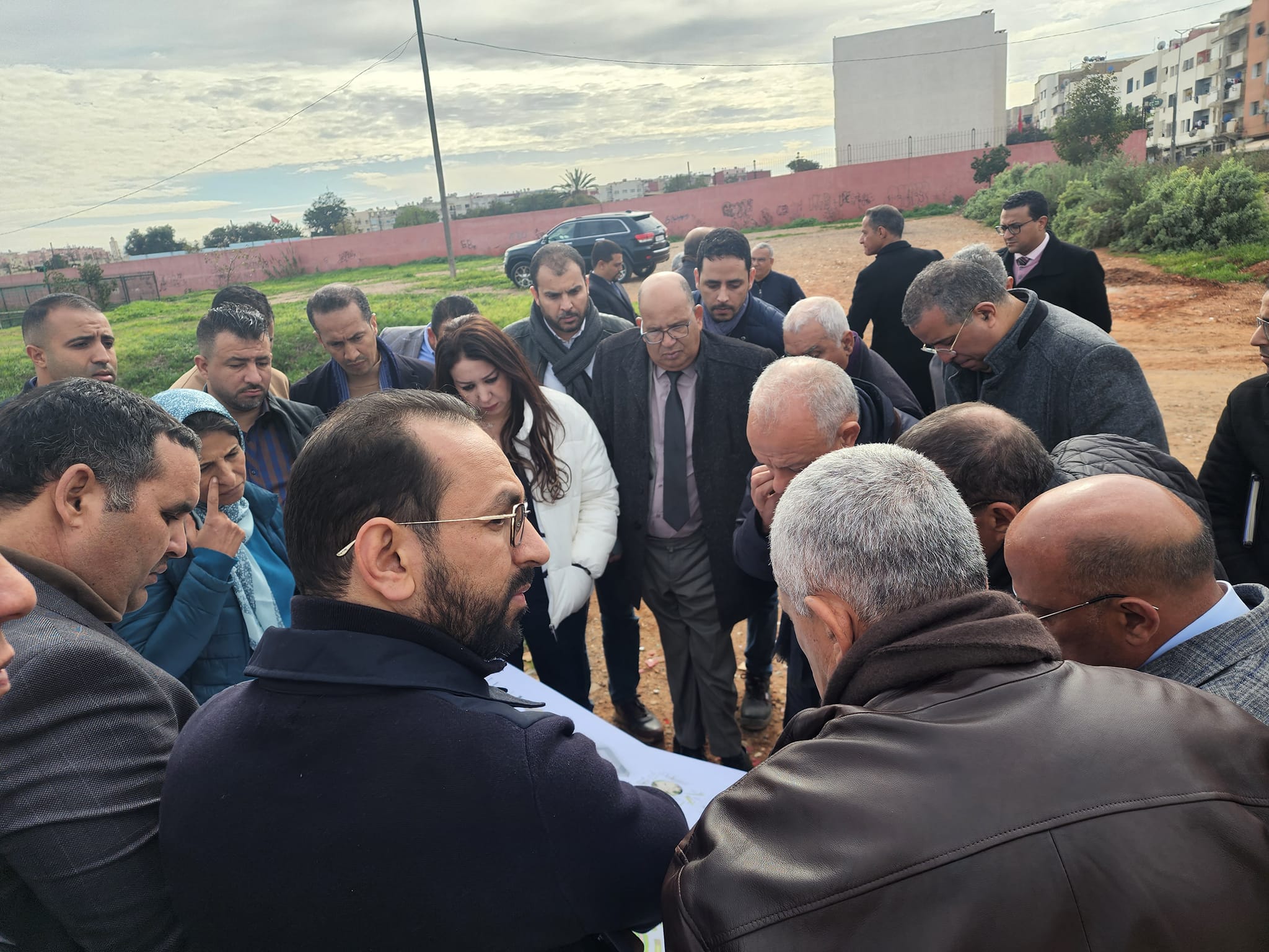 إطلاق أشغال تهيئة منتزه بشار الخير بالحي المحمدي